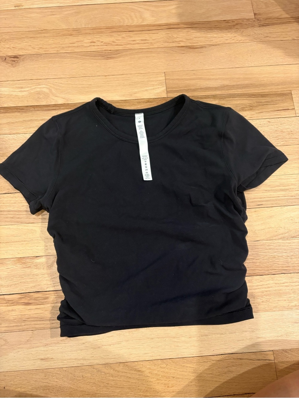 lululemon athletica Black Athletic Top